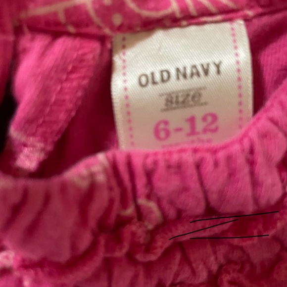 Jamboree girls 6 to 12 months jeans and Old Navy 6 to 12 months pink tap - Picture 3 of 11
